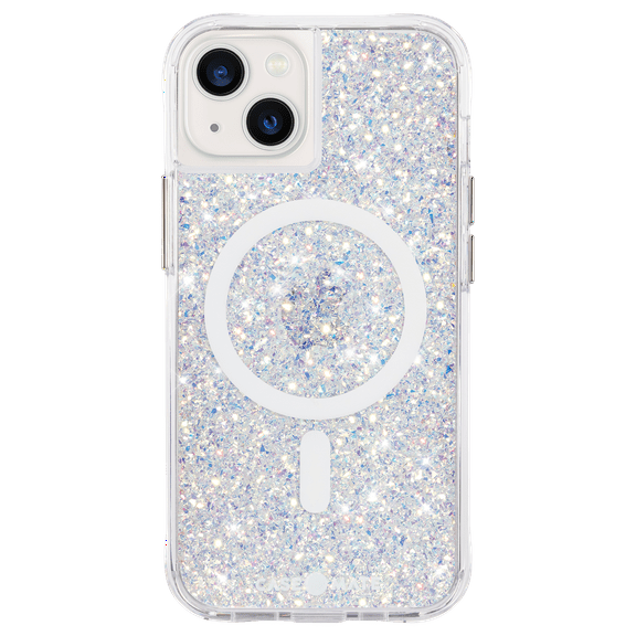 Case-Mate Twinkle MagSafe Compatible Case for Apple iPhone 13 - Stardust