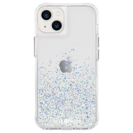Case-Mate - Twinkle Ombre Hardshell Case w/ Antimicrobial for iPhone 13 - Stardust