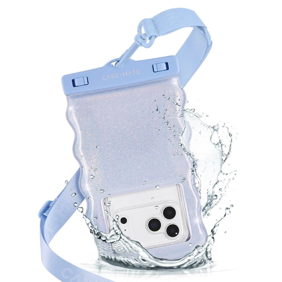 Case-Mate Wavy Waterproof Floating Pouch - Mist Twinkle