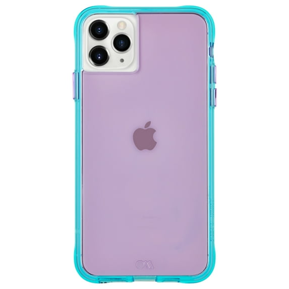 Case-Mate iPhone 11 Pro Max Tough Neon Purple/Turquoise Case