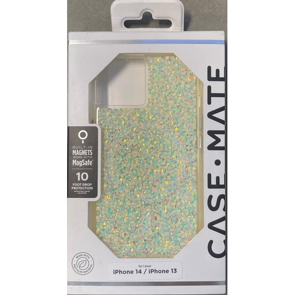 Open Box Case-Mate iPhone 14 / 13 Case Twinkle Diamond New Magsafe