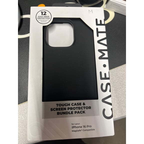 Case Mate magsafe Tough case screen productor bundle pack for iphone 16 pro