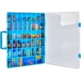 thumbnail image 1 of Case for Mini Brands Toys Series 1 2 3 Mystery Capsule Real Miniature Collectible Kit, Storage Organizer Holder for Mini Mart Collection (Box Only) Blue, 1 of 7