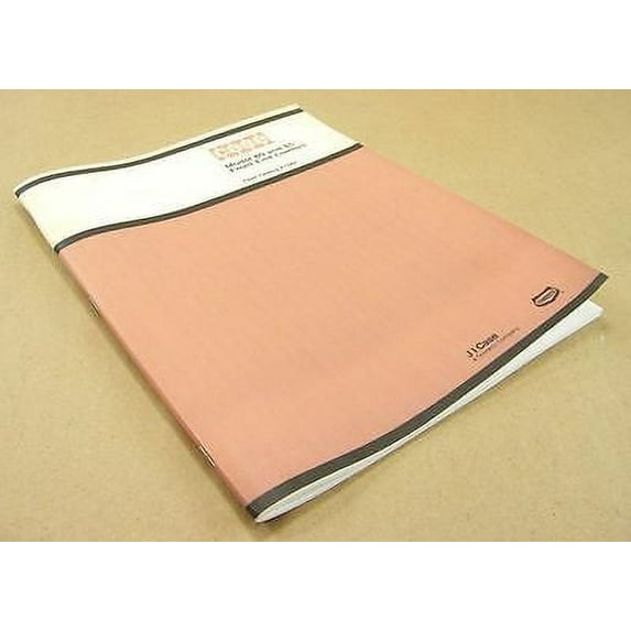 Case Model 80 85 Front End Loaders Parts Manual Catalog Fork Lift Grapple Bale