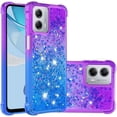 thumbnail image 1 of Case for Moto G 5G 2023, Moto G 5G 2023 Case Liquid Cute Clear Glitter Heavy Duty Shockproof Back Cover Soft TPU Protective for Girls Women Phone Case for Moto G 5G 2023 Gradient Purple, 1 of 12