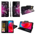 thumbnail image 1 of Case For Moto G Stylus 2021 (Not Fit Moto G Stylus 5G 2021) Detachable Magnetic Wallet Pu Leather Cover Flap Closure Snap-on Book Style Cases Cash Pocket with Card Slots Holder Sparkly Butterfly, 1 of 3