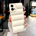 thumbnail image 1 of Case for Moto G32 4G,Luxury Down Pure Jacket Soft Unzip Sofa Silicone Puffer Touch Cloth Portection Shockproof Girls Women Phone Case for Motorola Moto G32 4G XT2235-2 (White), 1 of 9