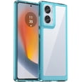 thumbnail image 1 of Case for Moto G85 5G,Moto G85 5G Case,Transparent TPU+PC Acrylic Protective Military Grade  Heavy Duty Protection Phone Case for Motorola Moto G85 5G(Clear Blue), 1 of 16