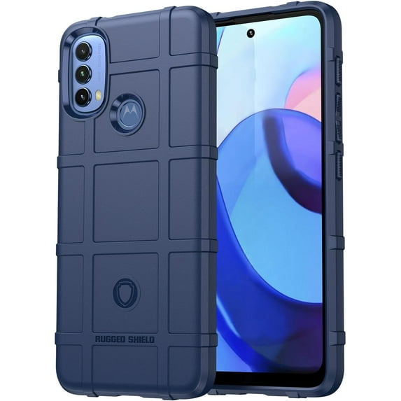 Case for Motorola Moto E20,Case for Motorola Moto E30,Case for Motorola Moto E40,Heavy Duty Shockproof Phone Cover for Motorola Moto E20/E30/E40 HD Blue