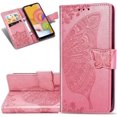 thumbnail image 1 of Case for Motorola Moto G Power 5G 2024 Wallet Case Women Leather with Card Holder with Stand Flip Case Embossed Shockproof Cute Case for Moto G Power 5G 2024 SD Butterfly Pink, 1 of 7