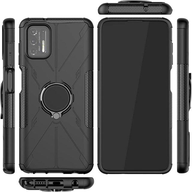 Case for Motorola Moto G Stylus 2021 Case Cover,360°Rotatable Kickstand
