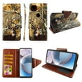 thumbnail image 1 of Case for Motorola Moto G Stylus 5G 2021 (Not Fit Moto G Stylus 2021) Pu Leather Wallet Cover Flap Closure Snap-on Book Style Cases Card Holders Wrist Strap 2 in 1 Folio Camo Deer, 1 of 3