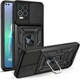 thumbnail image 1 of Case for Motorola Moto G100 with Slide Camera Cover,Military Grade Heavy Duty Protection Phone Case Cover with Magnetic Ring Kickstand for Motorola Moto Edge S/G100 SJ Black, 1 of 8