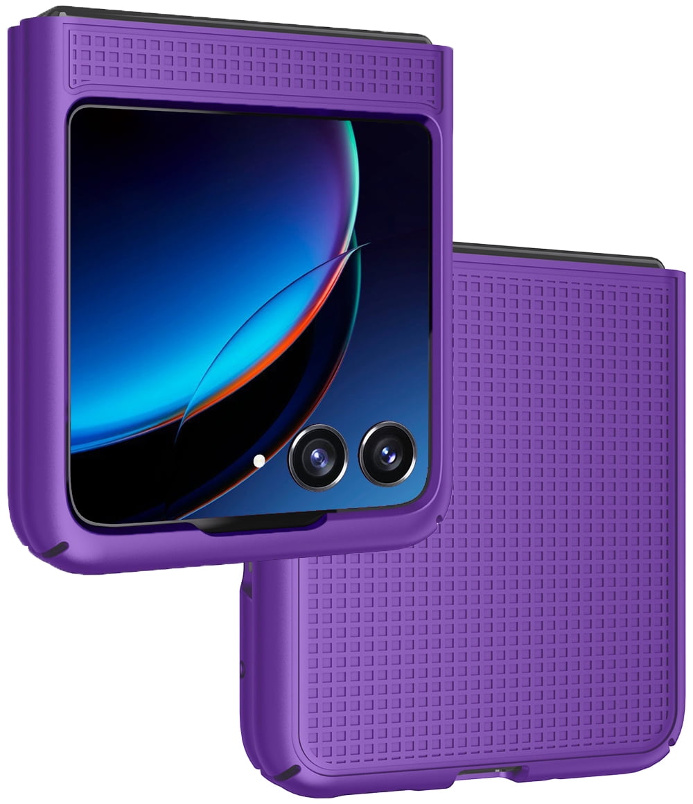 Case for Motorola RAZR+ 2023, Nakedcellphone Slim Hard Shell Protector