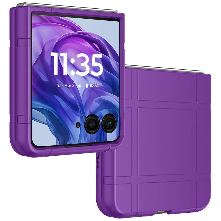 Case for Motorola RAZR+ 2024/2025, Nakedcellphone Slim Hard Shell