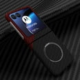 Case for Motorola Razr 2024 Carbon Fiber Phone Case, Slim Thin