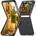 thumbnail image 1 of Case for Motorola Razr 2024/ Razr 50/ Razr Gen 4, Hard PC Ultra-Thin Scratch-Resistant Anti-Fingerprint Slim Skin Friendly Leather Cover Case for Motorola Razr 50. TP-Black, 1 of 17
