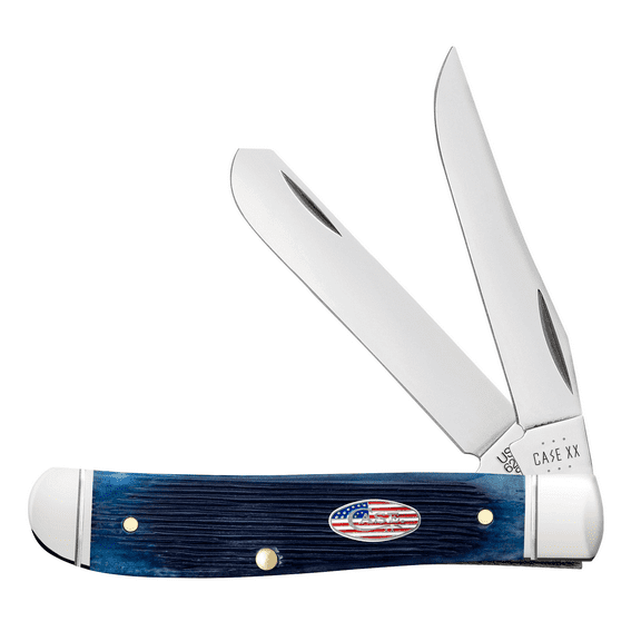 Case Navy Blue Bone Barnboard - Acc Knives - 10777