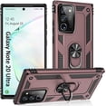 thumbnail image 1 of Case for Note 20 Ultra Case Samsung Note 20 Ultra Case Galaxy Note 20 Ultra Phone Case, Military-Grade Case with Stand & Car Mount Function for Samsung Galaxy Note 20 Ultra 5G - Rose Gold, 1 of 12