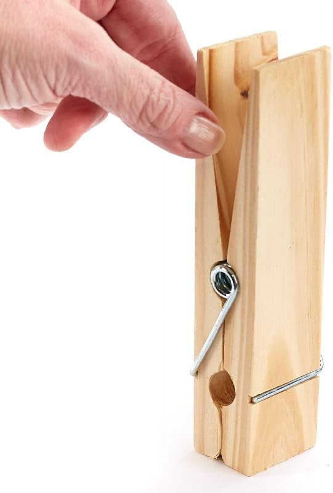 Buy Giant clothespins, wood online at Modulor