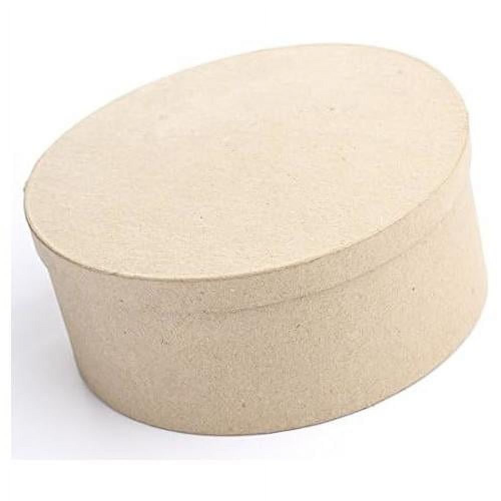 Case Of 36 Paper Mache Round Boxes Blank Papier Mache Round Cardboard