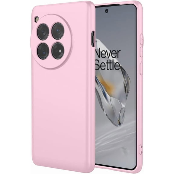 Case for OnePlus 10T 5G,Liquid Silicone Rubber Bumper Soft Microfiber Lining Cushion Ultra Slim Shockproof Protective Anti-Scratch Phone Case for OnePlus Ace Pro/OnePlus 10T 5G (Pink)