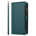 thumbnail image 1 of Case for OnePlus 11R 5G Classic Leather Phone Case with Detachable Wrist Strap Zipper Pocket Card Holder Kickstand Support Wireless Charging Shockproof Cover, 1 of 6