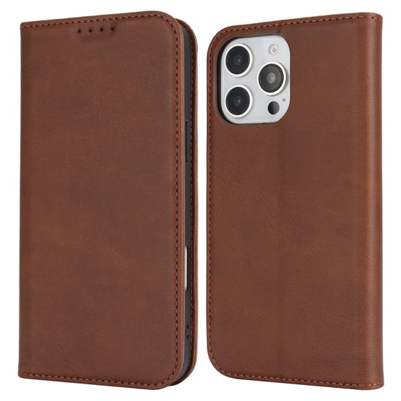 Case for OnePlus 6 Premium PU Leather Folio Cover TPU Bumper with Card Holder Kickstand Hidden Magnetic Adsorption Shockproof Durable Protective Wallet Case