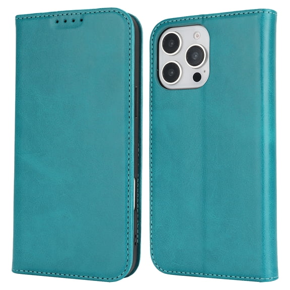 Case for OnePlus 8 Pro Premium PU Leather Folio Cover TPU Bumper with Card Holder Kickstand Hidden Magnetic Adsorption Shockproof Durable Protective Wallet Case