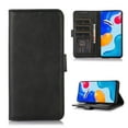 thumbnail image 1 of Case for OnePlus 9 Pro, PU Leather Folio Flip Wallet Case with Card Holster Stand Kickstand Magnetic Closure Shockproof Phone Cover for OnePlus 9 Pro,Black, 1 of 7