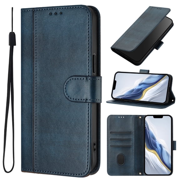 Case for OnePlus ACE 5 Ultra Wallet Case, Card Holder Slots, PU Leather Phone Cover, Wrist Strap, Magnetic Closure,Stand Flip Shockproof Protective Case