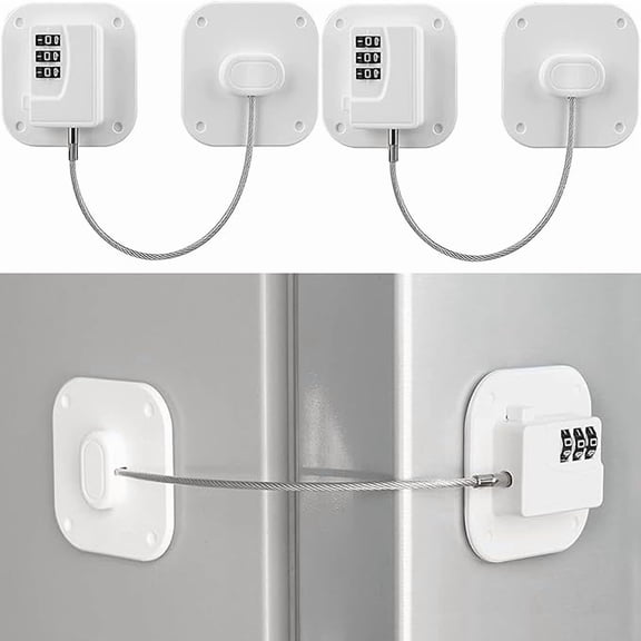 Case Pack Refrigerator Locks - Refrigerator Combination Locks