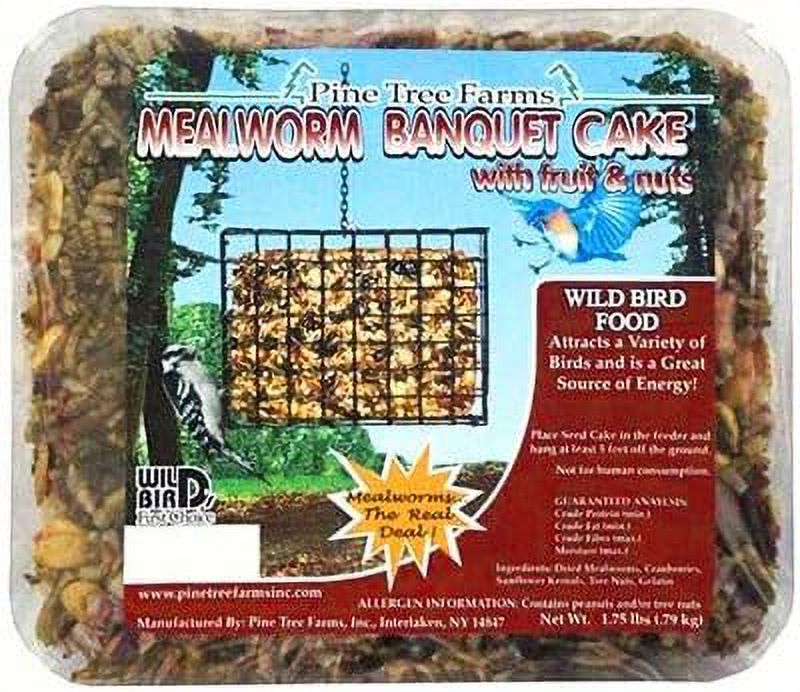 Case Pack of Mealworm Cakes, 1.75 lbs. Each