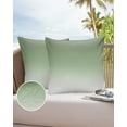 thumbnail image 1 of Case Pillow Decor Home Modern Cover Cushion Waterproof Chair Garden Outdoor Gradient Gray Green Sa, 1 of 5