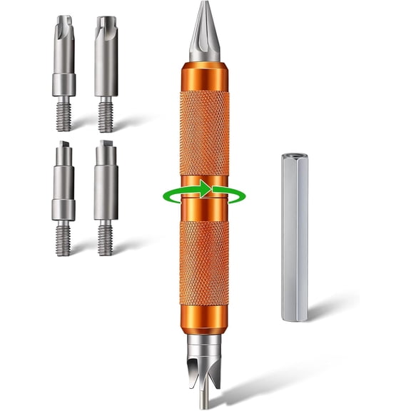 Case Prep Multitool, Gunsmithing Tools, Primer Pocket Cleaners Reamers for Removing Crimps