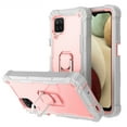 thumbnail image 1 of Case for Samsung A12 5G Case, Galaxy A12 Case, Allytech Slim Fit Rugged 3-Layer Shockproof Protection Hybrid Kickstand Phone Case Cover for Samsung Galaxy A12 5G[NOT for 4G], Gray + Rosegold, 1 of 5
