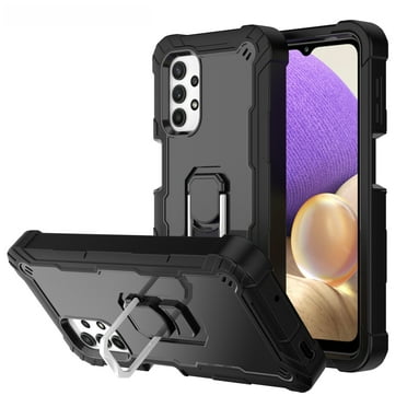 Case for Samsung A52 5G Case, Galaxy A52 Case, Allytech Slim Fit Rugged 3-Layer Shockproof Protection Hybrid Kickstand Phone Case Cover for Samsung Galaxy A52 5G[NOT for 4G], Black