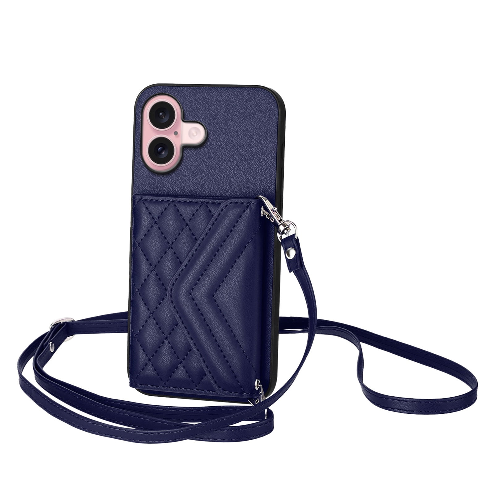 Case for Samsung A54 5G Crossbody wallet cover, with card holder, leather material, equipped with a long shoulder strap, shockproof flip-top phone case