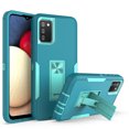 thumbnail image 1 of Case for Samsung Galaxy A02S (US Version) 6.5", Allytech Military Grade Heavy Duty Magnetic Kickstand Car Mount Protection Phone Case Cover for Samsung Galaxy A02S US Version, Lake Blue, 1 of 6
