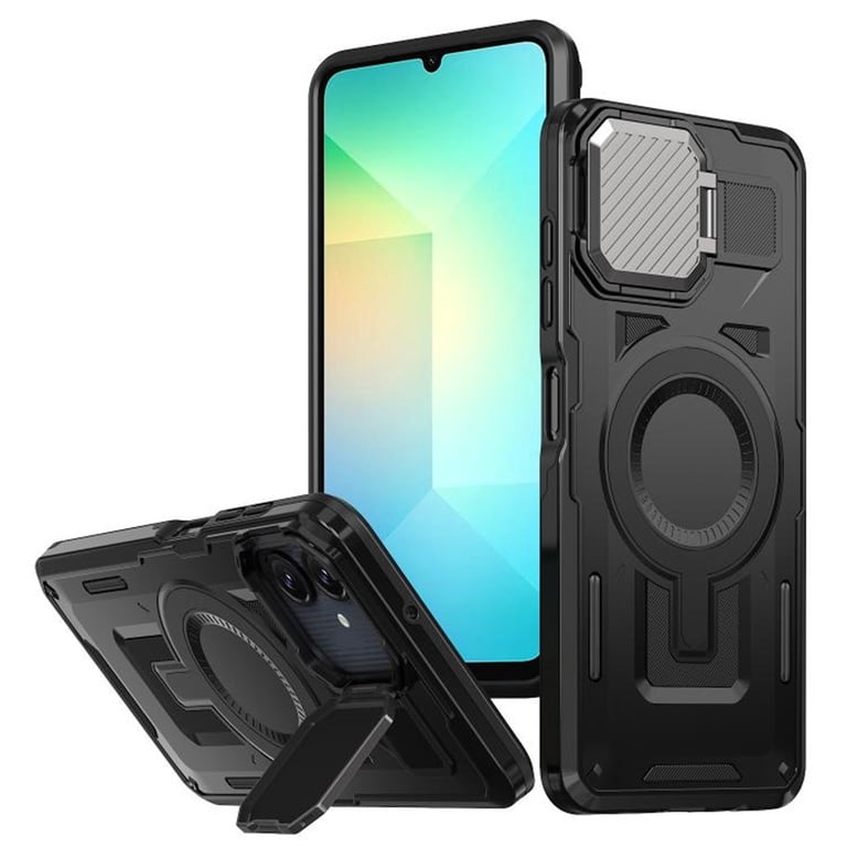 Case for Samsung Galaxy A06 4G / 5G 6.7-inch with Adjustable Metal