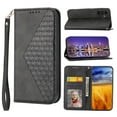 thumbnail image 1 of Case for Samsung Galaxy A13 5G, Magnetic Matte Premium PU Leather Stand Flip Cover with Card Slots and Wallet, Shockproof and Full Body Protection Compatible with Galaxy A13 5G - Black, 1 of 10