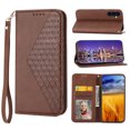 thumbnail image 1 of Case for Samsung Galaxy A14 5G, Magnetic Matte Premium PU Leather Stand Flip Cover with Card Slots and Wallet, Shockproof and Full Body Protection Compatible with Galaxy A14 5G - Brown, 1 of 9