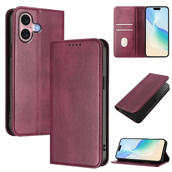 Case for Samsung Galaxy A20 Wallet-style phone case with card slot and folding stand, PU leather magnetic flap cover, providing comprehensive protection