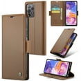 thumbnail image 1 of Case for Samsung Galaxy A23 4G Wallet Case, Retro PU Leather Flip Case with Magnetic Closure, [RFID Blocking] Card Holder and Kickstand for Men Women, TPU Shockproof Full Protective Case, Brown, 1 of 8