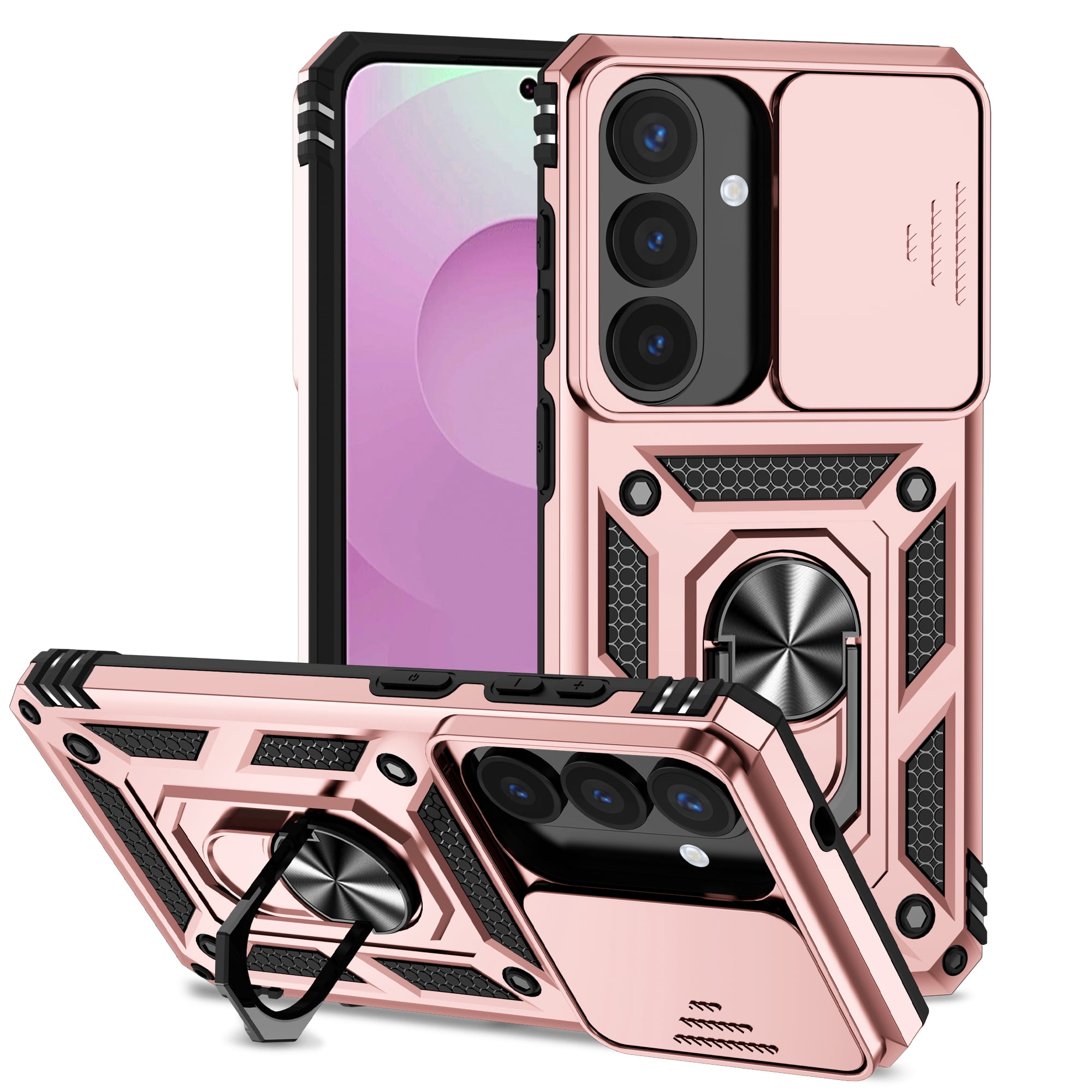 Case for Samsung Galaxy A26 5G, TPU+PC Hybrid Protective Cover with ...