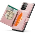 thumbnail image 1 of Case for Samsung Galaxy A33 5G, Detachable Magnetic Wallet Credit Card Slot Kickstand Cover Support Wireless Charging Compatible with Samsung Galaxy A33 5G (Pink), 1 of 9