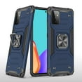 thumbnail image 1 of Case for Samsung Galaxy A52 5G Armor Hybrid with Ring Holder Kickstand Shockproof Heavy-Duty Durable Rugged Dual Layer Phone Cover for Galaxy A52 by Xpm - Blue, 1 of 7