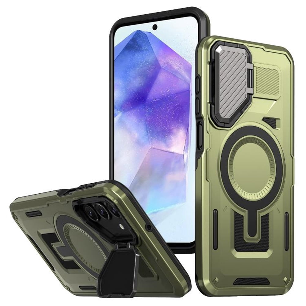Case for Samsung Galaxy A55 5G 6.6-inch with Adjustable Metal Camera ...