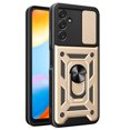 thumbnail image 1 of Case for Samsung Galaxy A56 5G, Galaxy A56 5G Phone Case with Sliding Camera Cover, Kickstand Heavy Duty Rugged Shockproof Protective Case Cover for Samssung A56 5G, Gold, 1 of 11
