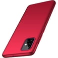 thumbnail image 1 of Case for Samsung Galaxy A71 5G Phone Case Protective Slim [Defend from Scratch/Slip/Drop/Fingerprint] Matte PC Hard Minimalistic Phone Cover for Samsung Galaxy A71 5G-Red, 1 of 12